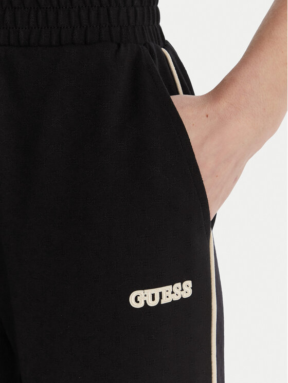 Guess Guess Παντελόνι φόρμας V6GB16 K4777 Μαύρο Regular Fit