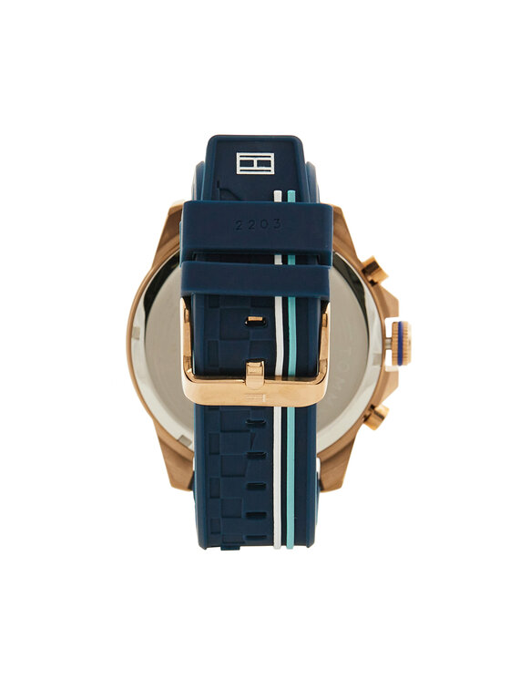 Tommy Hilfiger Tommy Hilfiger Pulkstenis Decker 1791474 Tumši zils
