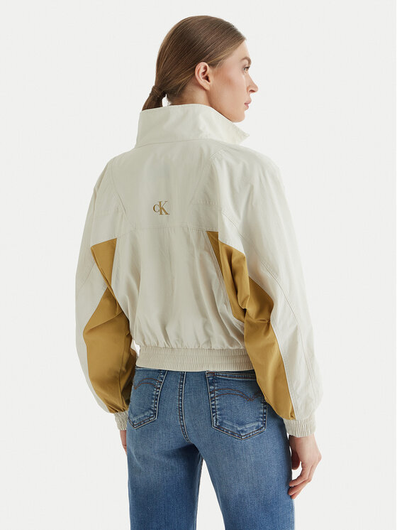 Calvin Klein Jeans Calvin Klein Jeans Bomber jakna LV047F506G Bež Regular Fit