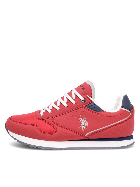 U.S. Polo Assn. U.S. Polo Assn. Sneakersy NOBIK001C Czerwony