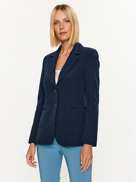 Rinascimento Rinascimento Švarkas CFC0114943003 Tamsiai mėlyna Regular Fit