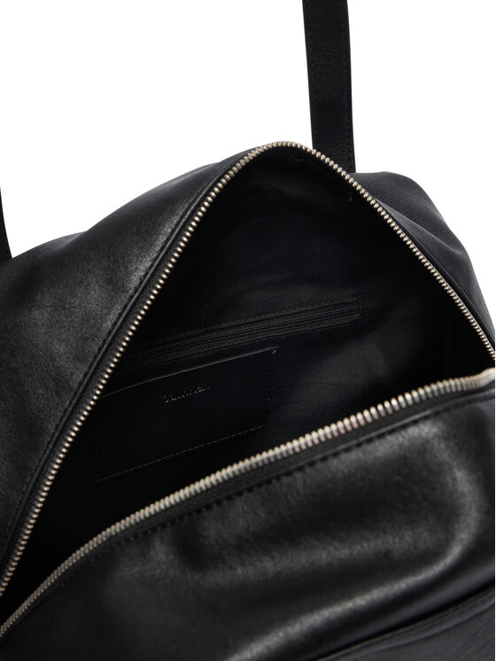 Calvin Klein Calvin Klein Дамска чанта Pockets Monologo Tote LV04F3689G Черен