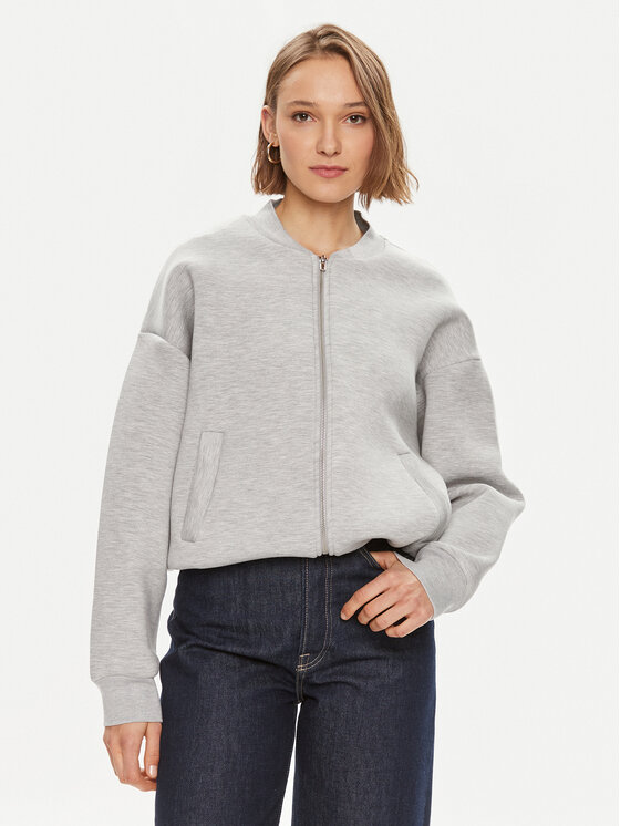 Gina Tricot Mikina 22877 Sivá Oversize