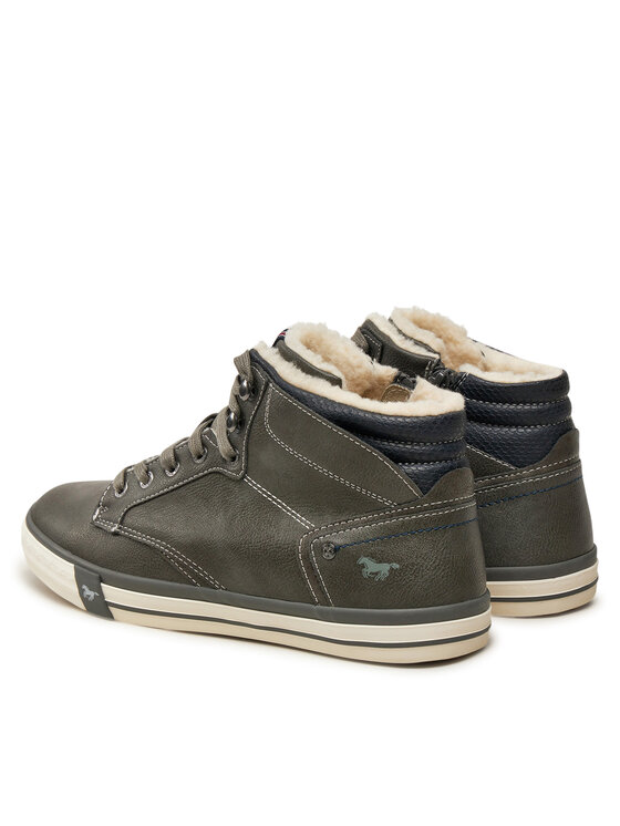Mustang Mustang Schnürschuhe 4072-602 Grau