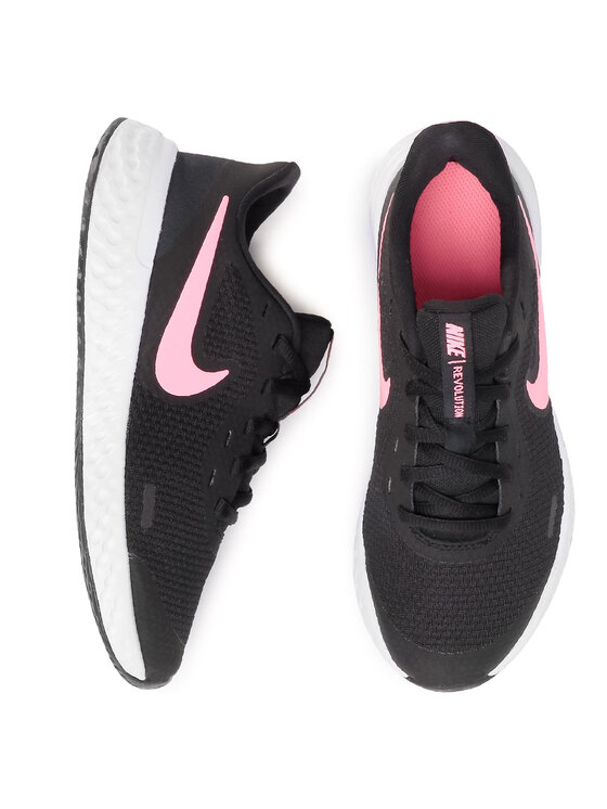 Nike Nike Bėgimo batai Revolution 5 (GS) BQ5671 002 Juoda