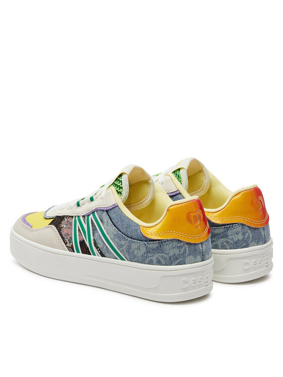 Desigual Desigual Sneakersy 24SSKA01 Farebná