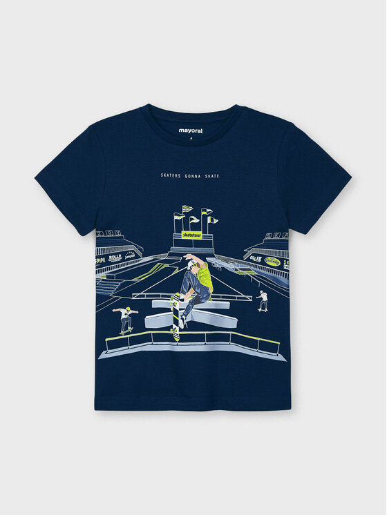 T-shirt 3040 Blu scuro Regular Fit