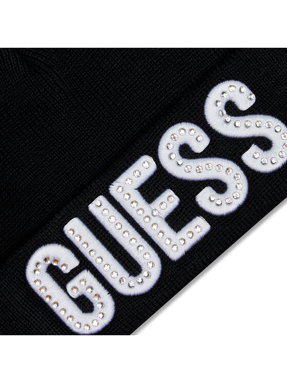 Guess Guess Czapka A0BZ01 Z2QQ0 Czarny