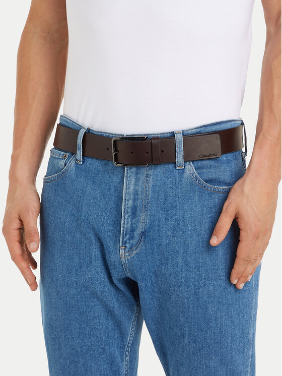 Calvin Klein Calvin Klein Curea pentru Bărbați Warmth K50K509759 Maro