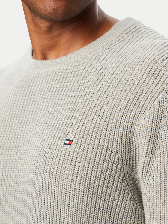 Tommy Hilfiger Tommy Hilfiger Пуловер MW0MW41516 Светлосив Regular Fit