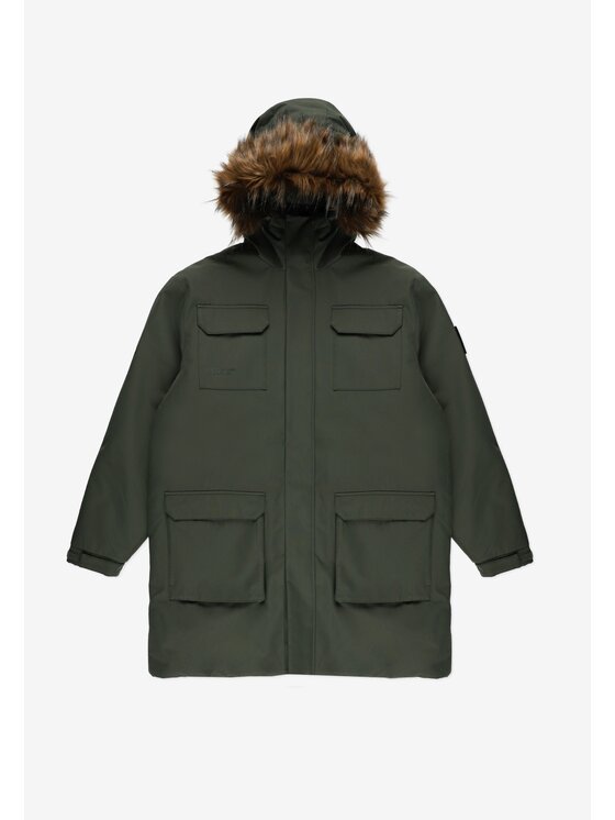 PROSTO. PROSTO. Kurtka zimowa Expedition Parka Zielony Regular Fit