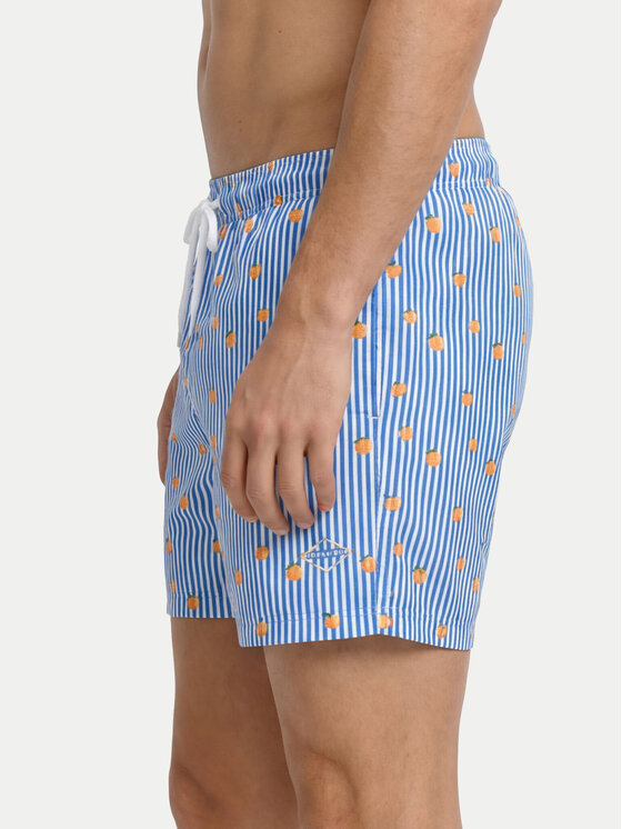 Jack & Jones Jack & Jones Kopalne hlače Maui Breeze 12291425 Modra Regular Fit