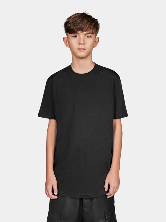 MADE BY SOCIETY MADE BY SOCIETY T-Shirt Verso - T37848 Czarny Basic Fit