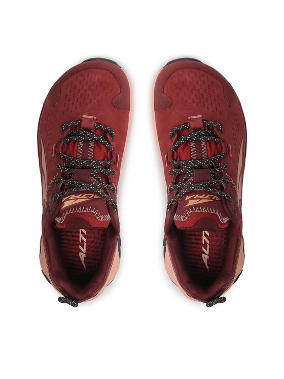 Altra Altra Trekking W Olympus 5 Hike Low Gtx GORE-TEX AL0A7R76666-060 Tamnocrvena
