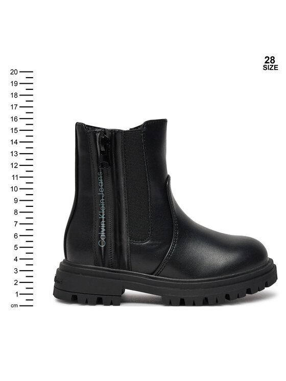 Calvin Klein Jeans Calvin Klein Jeans Μποτάκια Chelsea Boot V3A5-81019-1355 M Μαύρο