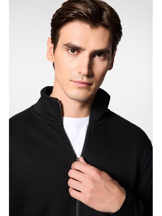 Próchnik Próchnik Bluza PM14 BL073224000013 Czarny Regular Fit