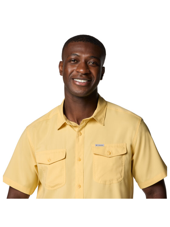 Columbia Columbia Camicia Columbia Utilizer II Solid Short Sleeve Shirt Giallo Regular Fit