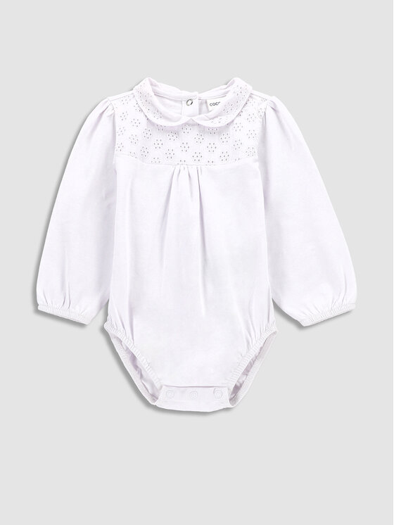 Coccodrillo Coccodrillo Dětské body WC3112103RPN Bílá Regular Fit