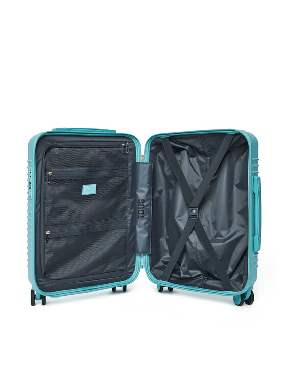 TOUS TOUS Valiză de cabină Maleta Tous Travel 2002129238 Turcoaz