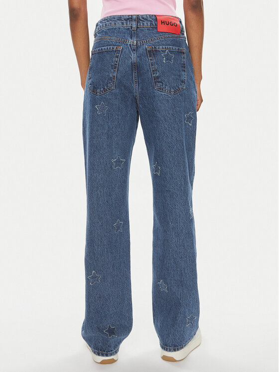 HUGO Hugo Traperice Gilissi 50513738 Plava Relaxed Fit