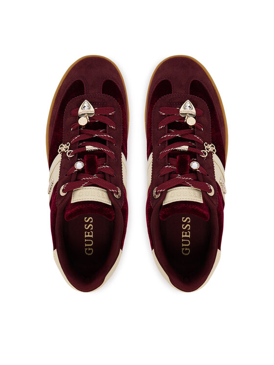 Guess Guess Снікерcи FLFN2A FAB12 Бордовий