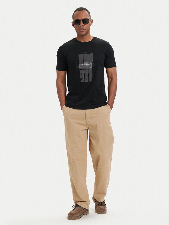 BOSS BOSS Футболка PS Spirit70 Grx 50559811 Чорний Regular Fit