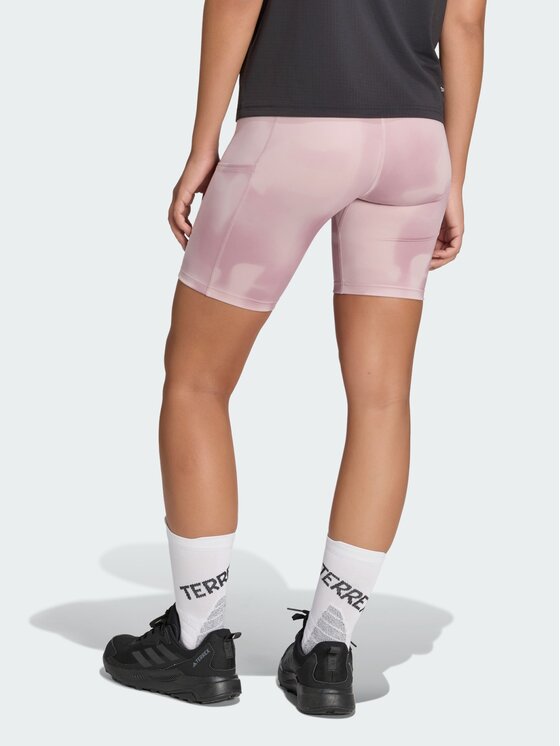 adidas adidas Szorty sportowe 168134 Fioletowy Fitted Fit