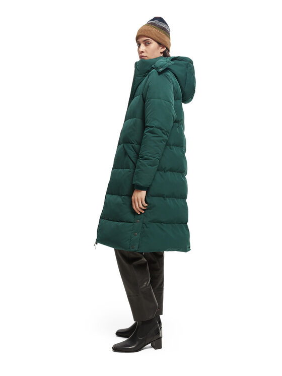 Scotch & Soda Scotch & Soda Zimní bunda 168761 Zelená Regular Fit
