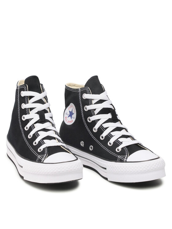 Converse Converse Teniși Chuck Taylor All Star Eva Lift Hi 272855C Negru