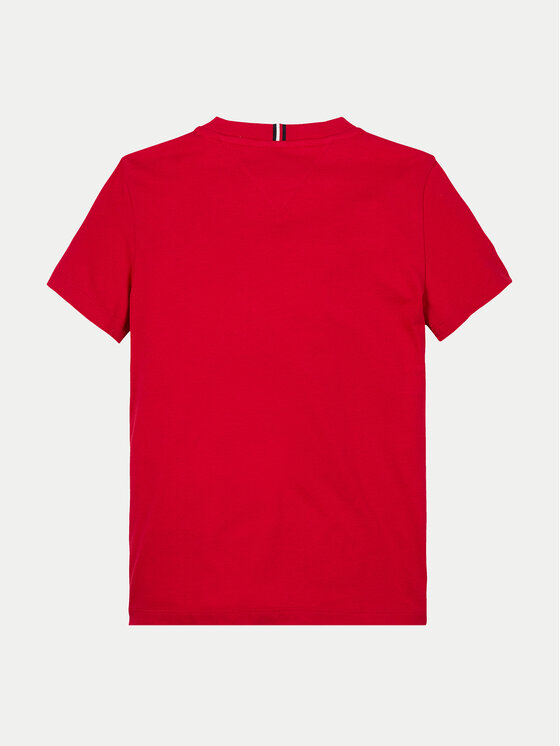 Tommy Hilfiger Tommy Hilfiger Marškinėliai Essential KS0KS00397 S Raudona Regular Fit