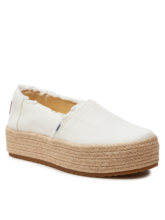 Toms Toms Espadrillid Valencia 10019820 Valge
