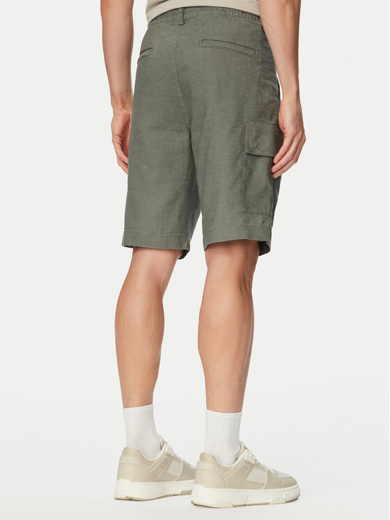 BOSS BOSS Stoffshorts Sisla 50559366 Grau Relaxed Fit