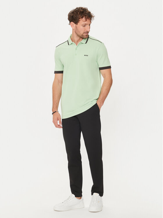 BOSS Boss Polo Paddy 1 50512995 Zielony Regular Fit