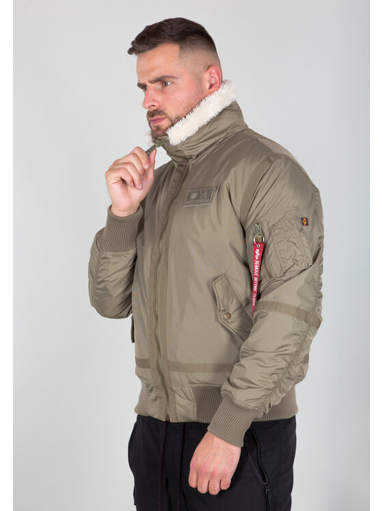 Alpha Industries Alpha Industries Kurtka bomber B-15 III TT Two Tone Bomber Jacket Brązowy Regular Fit