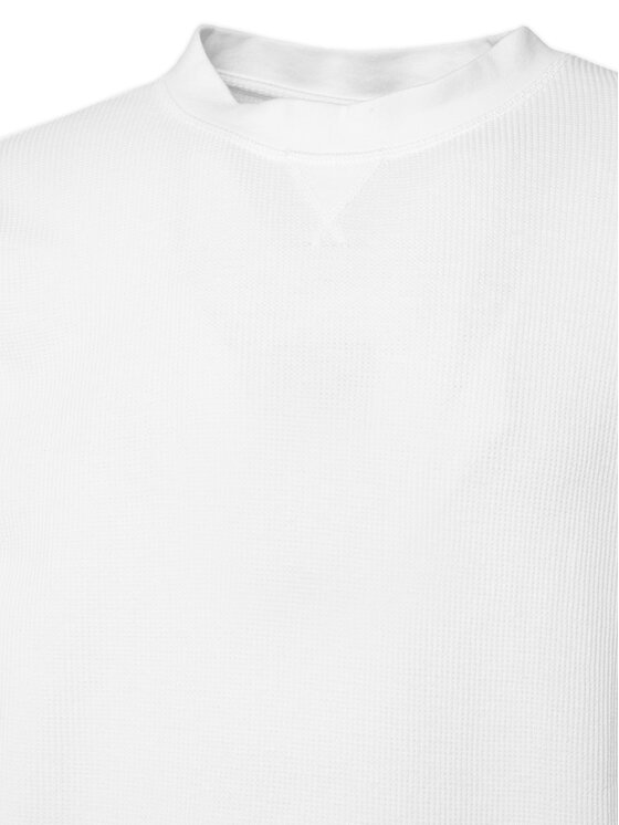 Outhorn Outhorn Majica z dolgimi rokavi OTHAW23TLONM183 Écru Regular Fit