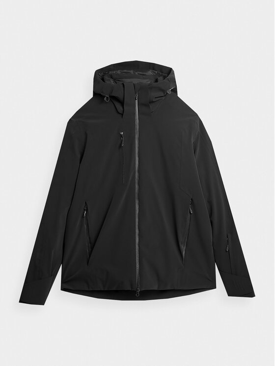 4F 4F Μπουφάν για σκι 4FAW23TTJAM287 Μαύρο Regular Fit