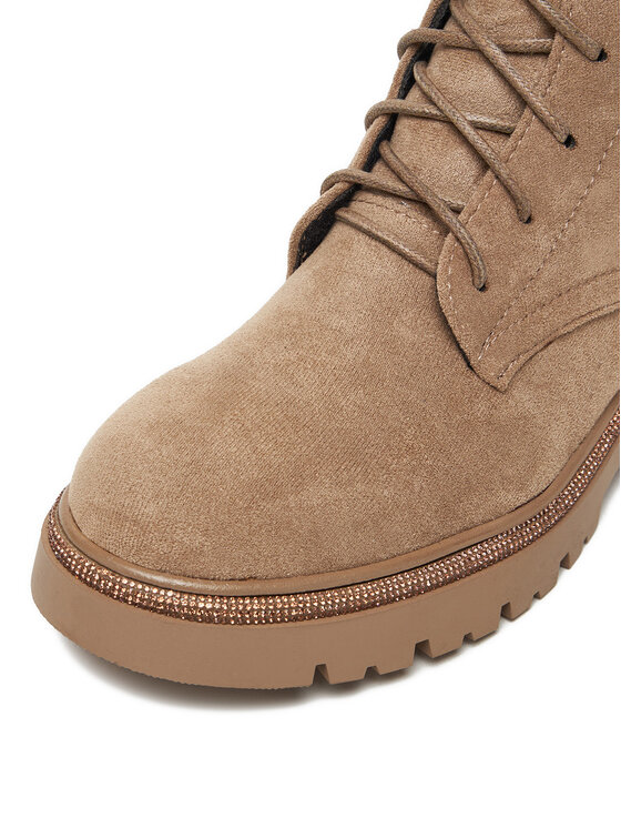 DeeZee DeeZee Schnürschuhe 8665 Beige