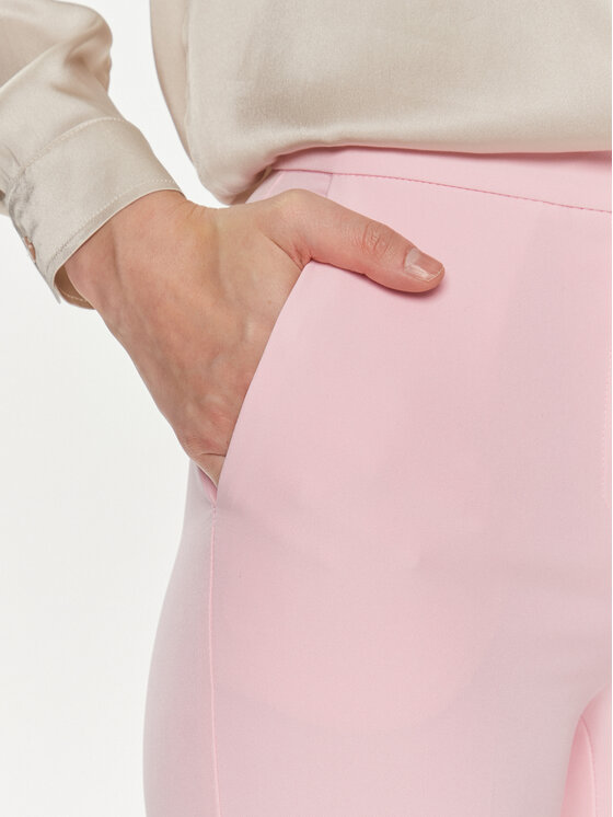 Maryley Maryley Szövet nadrág 24EB587/43OR Rózsaszín Wide Leg