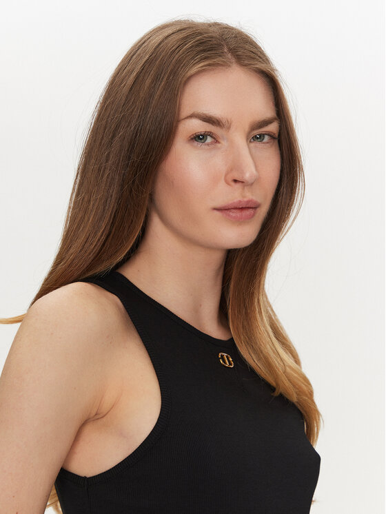TWINSET TWINSET Top 251TP2550 Črna Slim Fit
