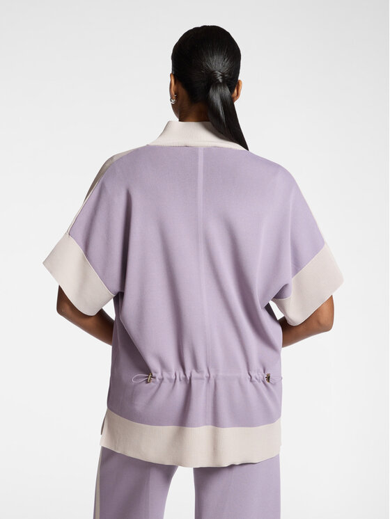 Elena Mirò Elena Mirò Maglione S606Z000010N0A2 Viola Boxy Fit
