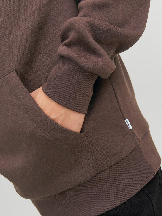 Jack&Jones Jack&Jones Суитшърт Corp 12152840 Кафяв Standard Fit