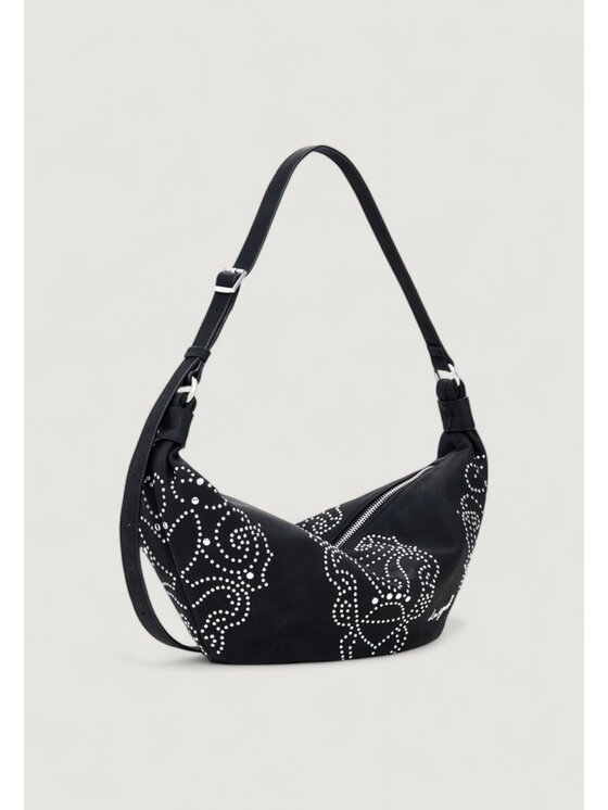 Desigual Desigual Τσάντα BAG_POKER FACE MUNSTER 2 Μαύρο