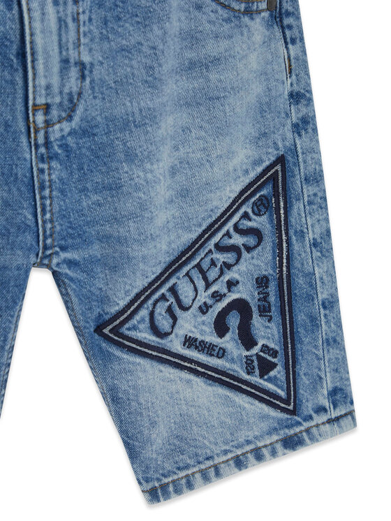 Guess Guess Джинсові шорти L6GD18 D41E0 Голубий Regular Fit