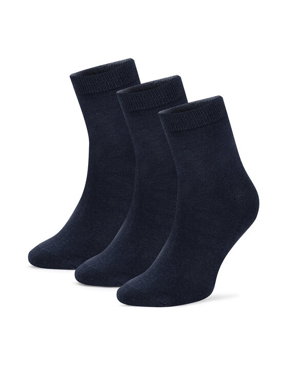 Gino Rossi Zeķes 3MB-002-AW24 (3-pack) Tumši zils