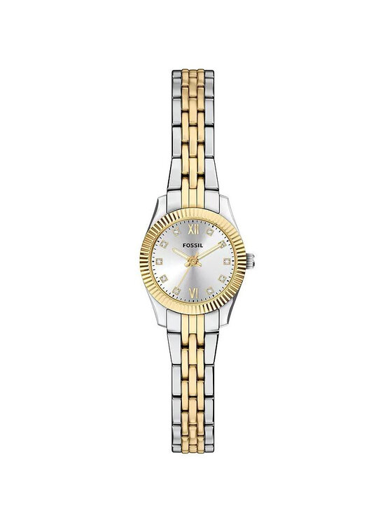 Fossil Fossil Zegarek ES5473 Srebrny