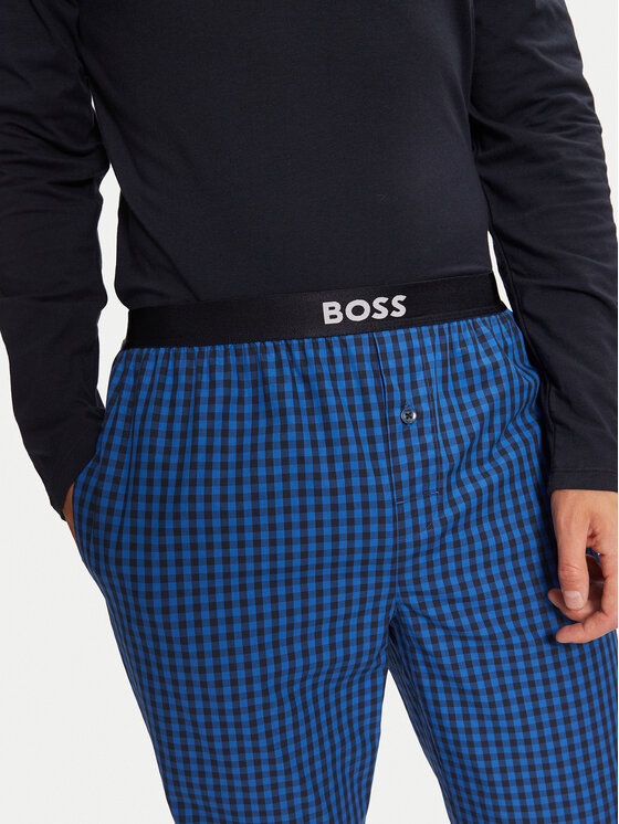 BOSS Boss Pyžamo Easy 50488084 Modrá Regular Fit