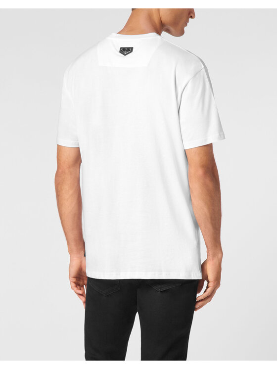 PHILIPP PLEIN PHILIPP PLEIN T-shirt 9415 Bianco Regular Fit
