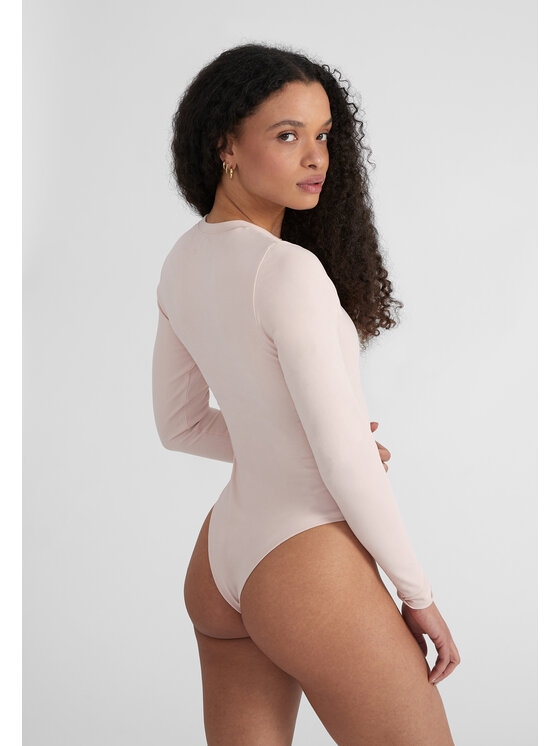Style Republic Style Republic Body Longsleeve Różowy jasny Curvy Fit