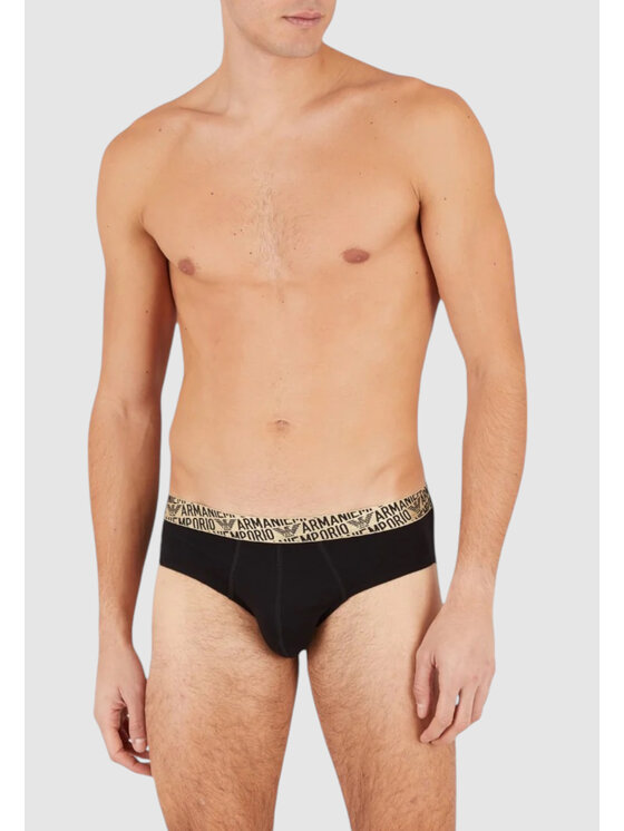 Emporio Armani Underwear Emporio Armani Underwear Boxerky T39 BIPACK UNDERWEAR SET Černá