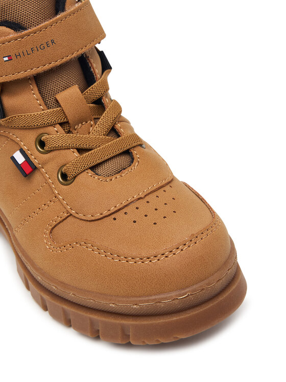 Tommy Hilfiger Tommy Hilfiger Gležnjarji T1X5-35290-0316A253 Svetlo rjava
